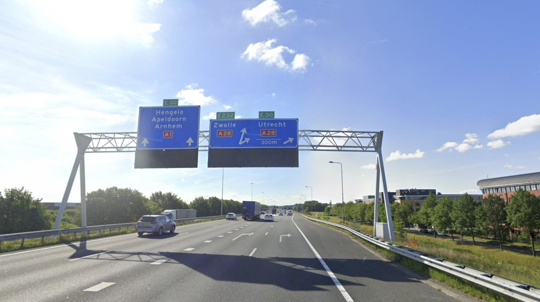 A1 Afrit Amersfoort